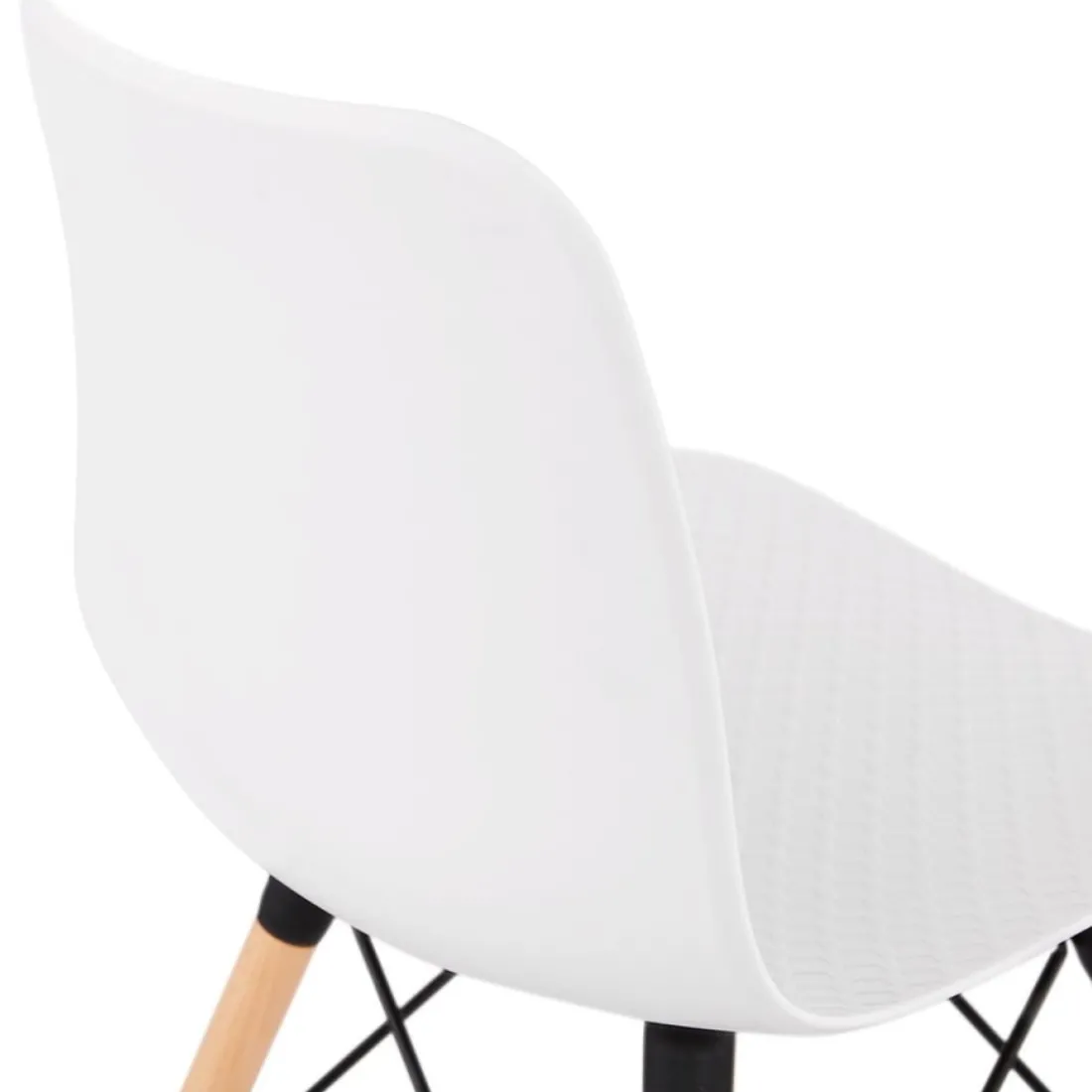 Chaise scandinave 'TONIC' blanche design