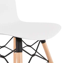 Chaise scandinave 'TONIC' blanche design