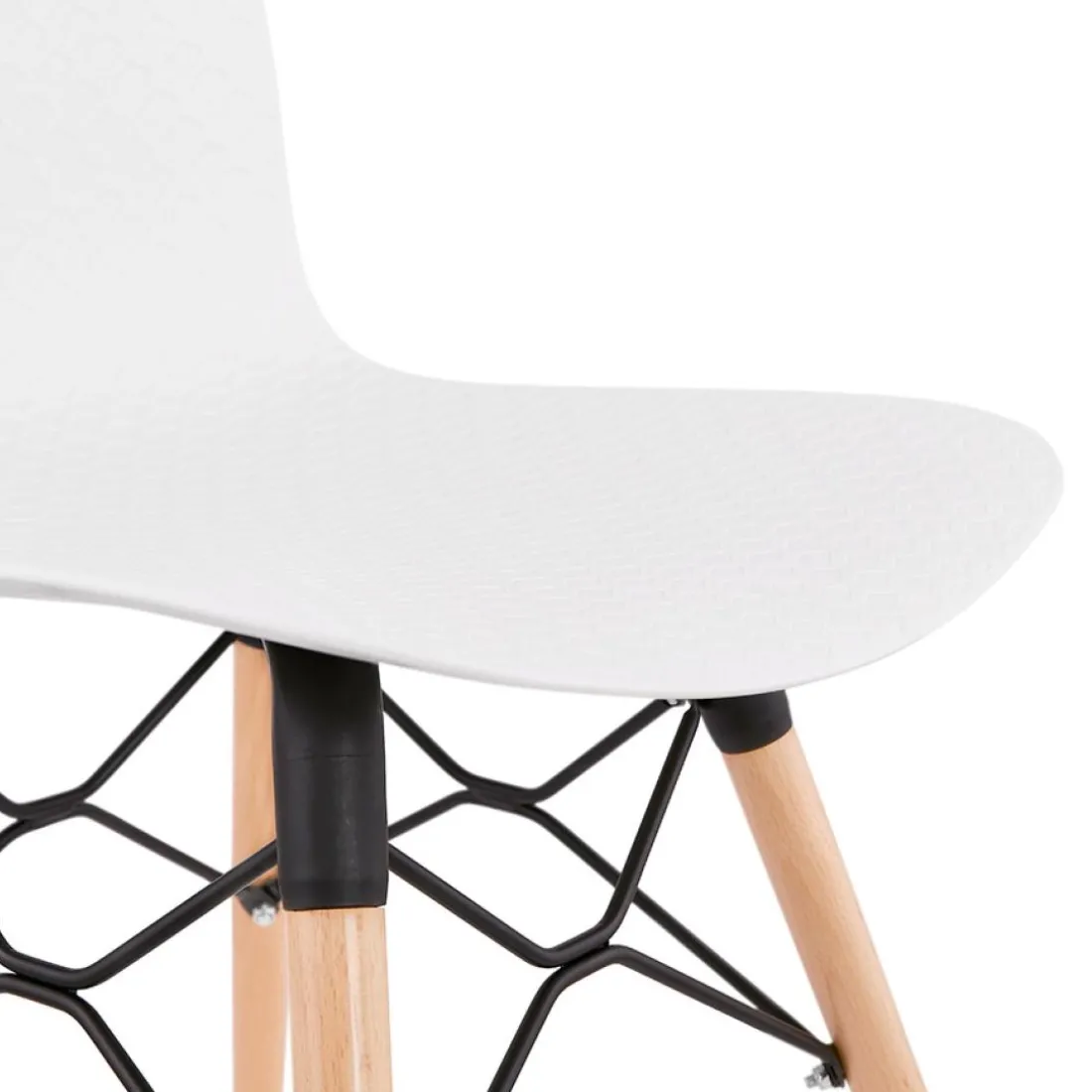 Chaise scandinave 'TONIC' blanche design