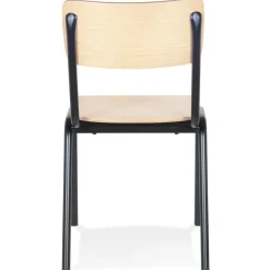 Chaise style écolier 'MASTER' finition naturelle classique