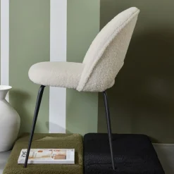 Chaise TEDDY MATCHA MOKACreme