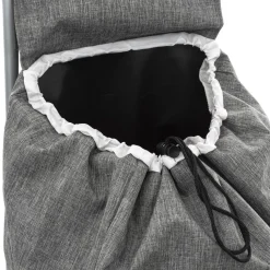 Chariot 6 Roues Métal Gris Nomade