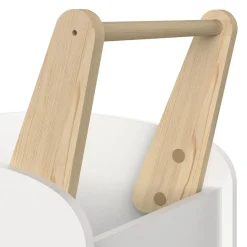 Chariot de Rangement a roulettes blanc FIRMIANA