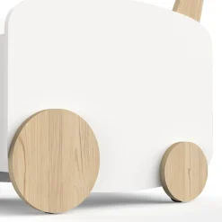 Chariot de Rangement a roulettes blanc FIRMIANA