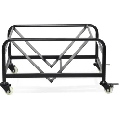 Chariot 'TROLLY' noir pour transport de chaises 'PILA'