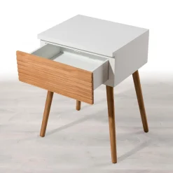 Chevet 1 tiroir style scandinave CAMY