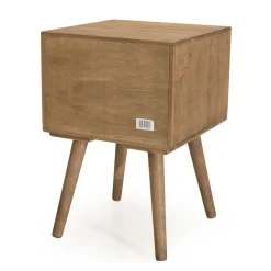 Chevet ANDY Scandi Bois 2 Tiroirs Sapin