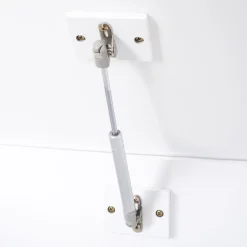 Coffre blanc en bois 58x48