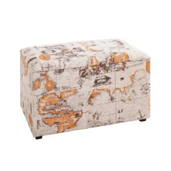 Coffre de rangement tissu textile