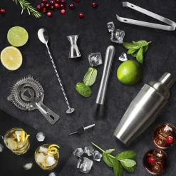 Coffret A Cocktail Support Bambou 0