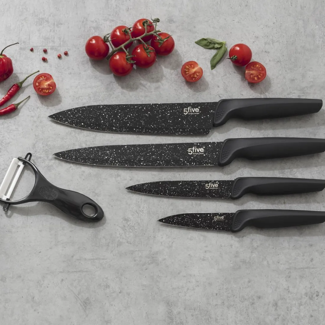 Coffret Couteaux Inox x 5