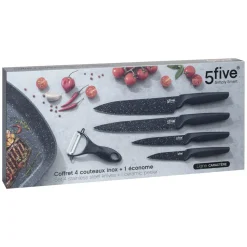 Coffret Couteaux Inox x 5