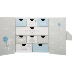 Coffret Naissance Porte Nuage bleu