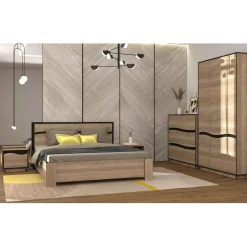 Commode 3 Tiroirs Chêne Clair