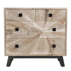 Commode MANDY Scandi 4 Tiroirs