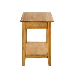 Console avec 1 tiroir et 1 etagère en bois