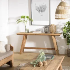 Console bois Pin recyclé