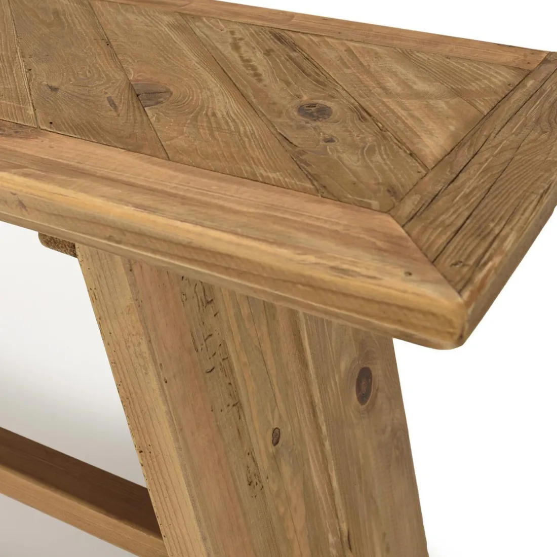 Console bois Pin recyclé