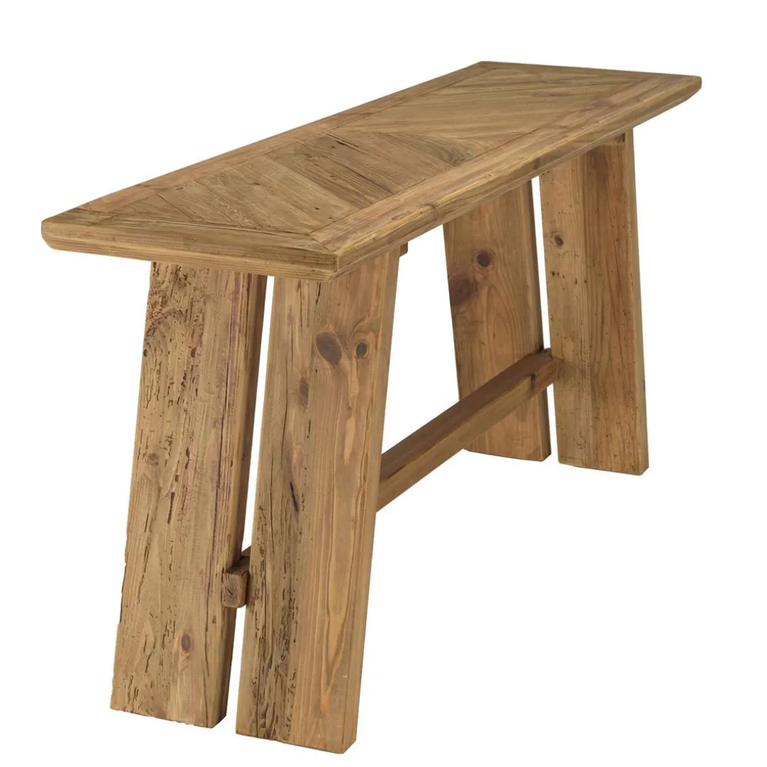 Console bois Pin recyclé