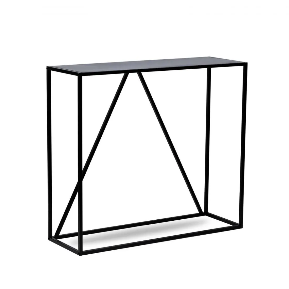 Console en métal Blanc Style industriel