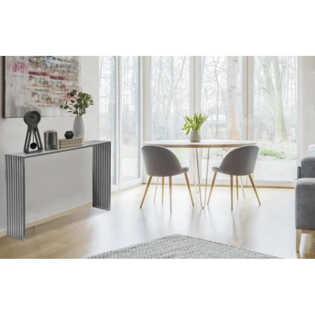 Console EQUILIBRIUM Métal Argent