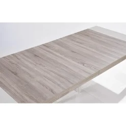 Console extensible blanche bicolore 250cm laque CHICAGO