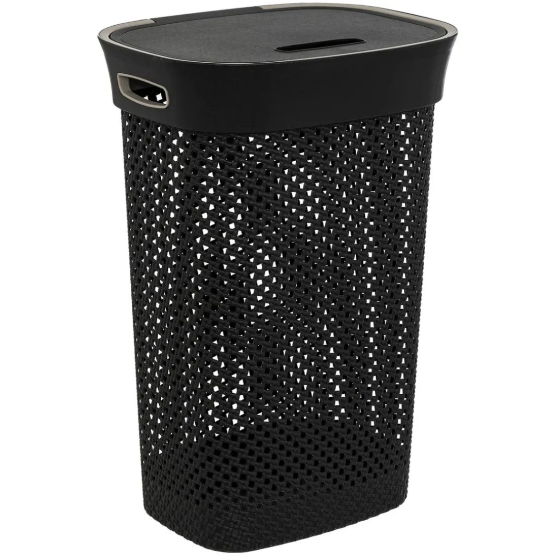 Corbeille 60L gris anthracite