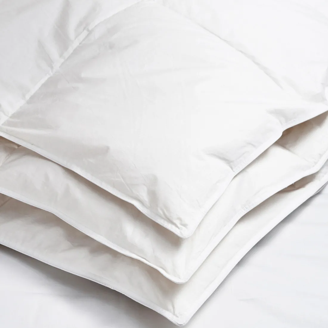 Couette 100% plumes blanc