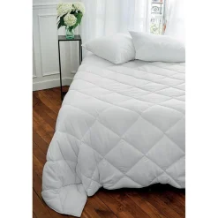 Couette chaude enveloppe microfibre COCOON blanc