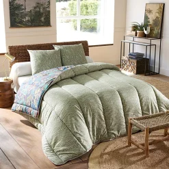 Couette Chaude 400g FOREST Verte