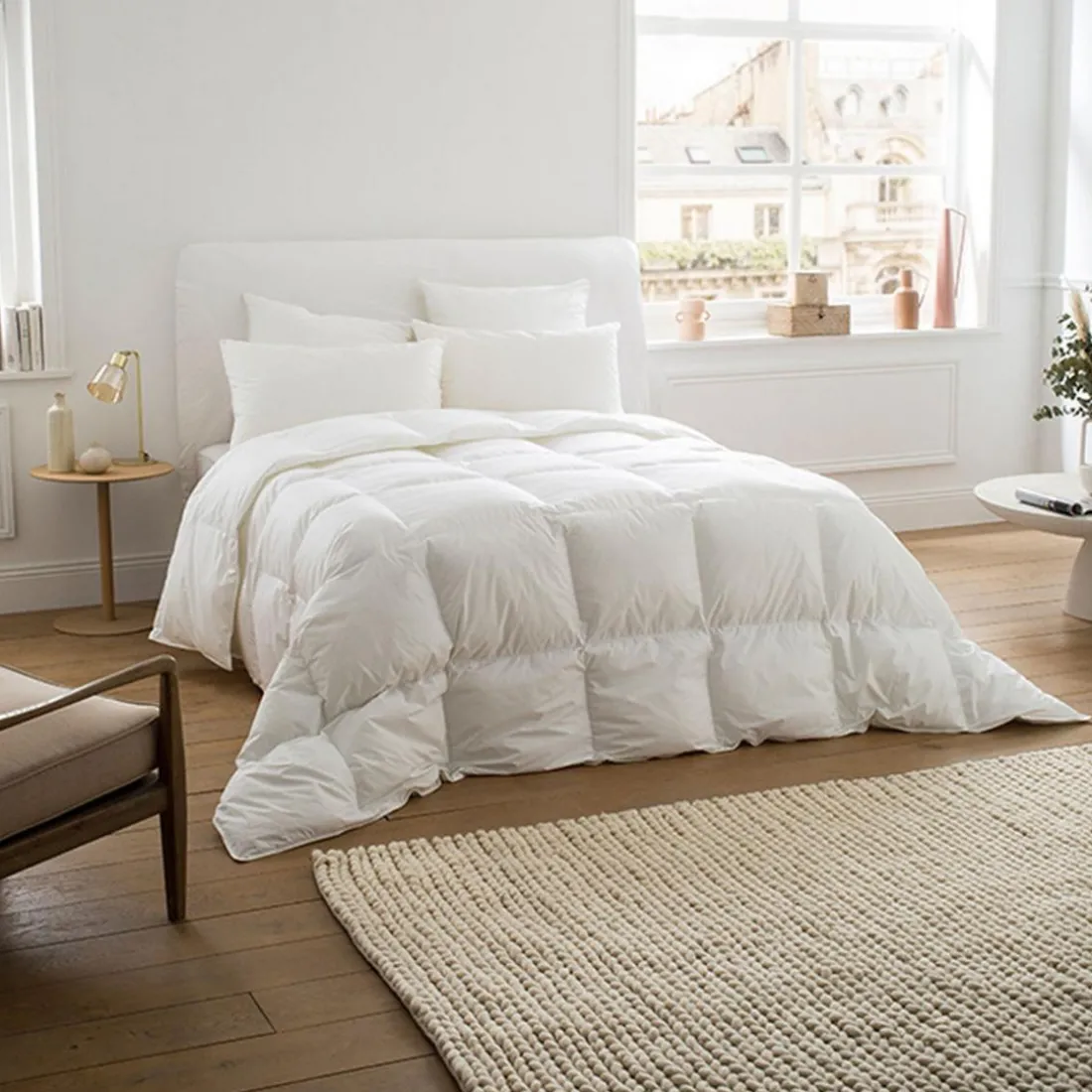 Couette tempérée MORPHEE Blanche