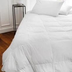 Couette tempérée percale de coton PLUMDOR Blanche