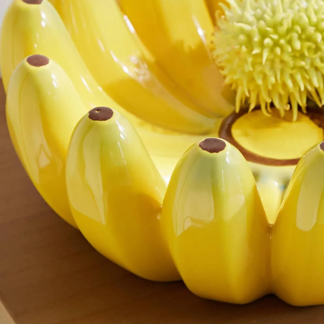 Coupe à fruits bananes céramique NANABA