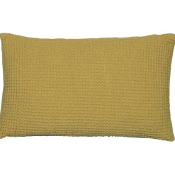Coussin coton Maia Vert Badiane