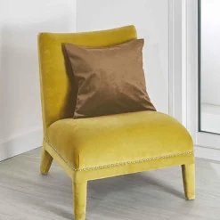 Coussin en Suédine Unie Beige 045X045 cm SOFT