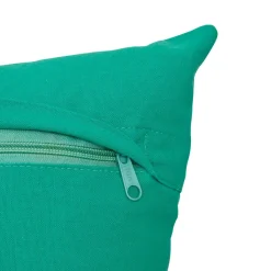 Coussin Flow D45x45cm - vert hollywood