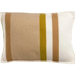 Coussin jacquard recyclé Gioia Ivoire 40 x 65