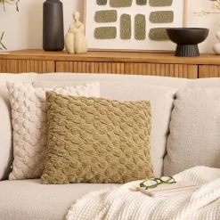 Coussin Nova 40x40cm - vert Kaki