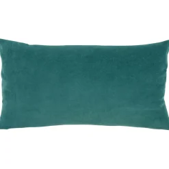 Coussin uni Elise Vert de gris 30 x 50