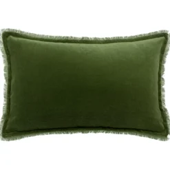 Coussin uni Fara Eucalyptus 30 x 50