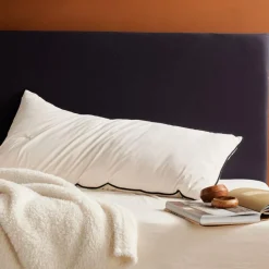 Coussin Velour en Polyester 40 x 90 cm MATCHA + MOKA Creme