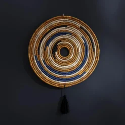 Déco murale cercle tricolore Chelette