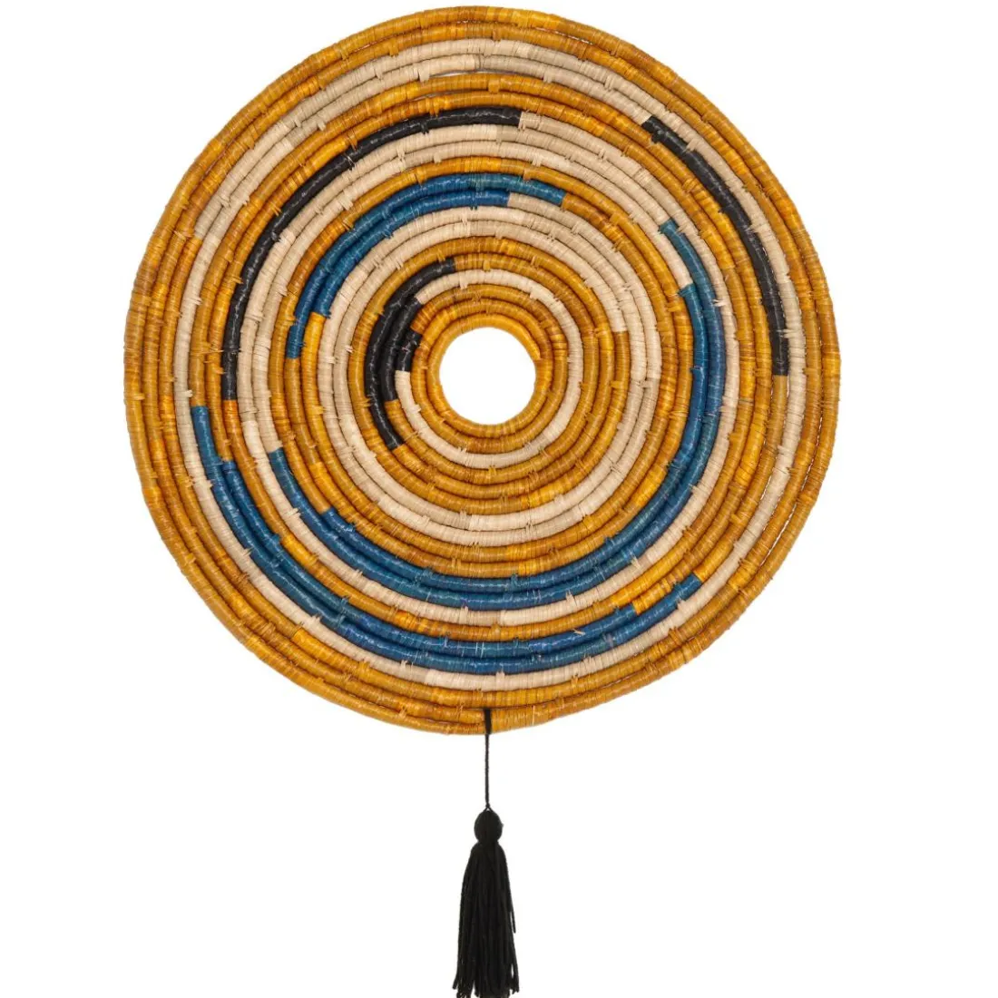 Déco murale cercle tricolore Chelette