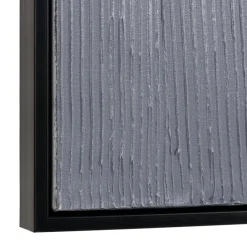 Décoration murale formes abstraites n°1, cadre noir HOMER