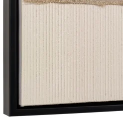 Décoration murale formes abstraites n°2, cadre noir HOMER