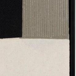 Décoration murale formes abstraites n°2, cadre noir HOMER