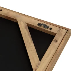 Décoration murale formes sur fond blanc en Pin recyclé SANDY