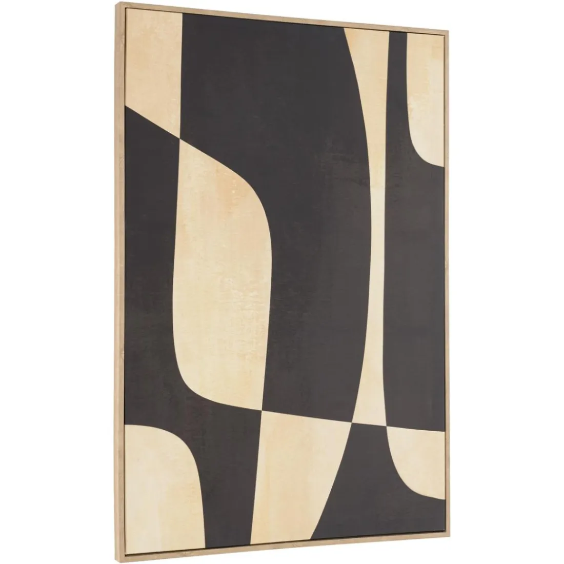 Décoration murale imprimés abstraits, cadre naturel HOMER