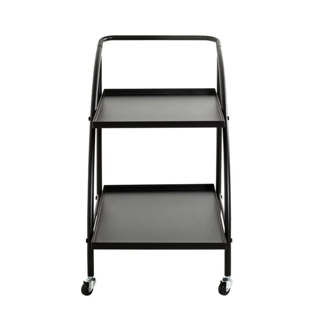 Desserte à roulettes 2 étagères