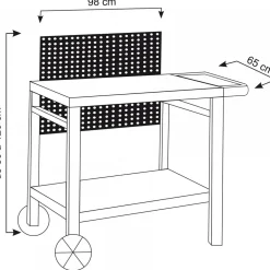 Desserte de jardin REVA 80
